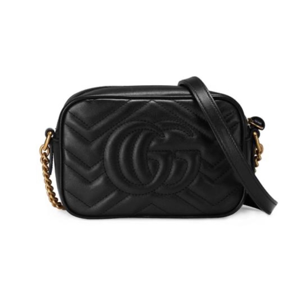 Authentic GG Marmont matelassé mini bag - Picture 4 of 12